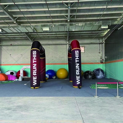 customize logo hot selling factory wholesale start line finish line inflatable robot arch inflatable arch