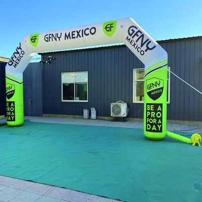 Tianyili factory wholesale price customize logo  size 5m  inflatable arch