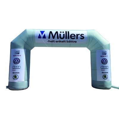 factory wholesale price Customized Logo events marathon start finish line inflatable arch
