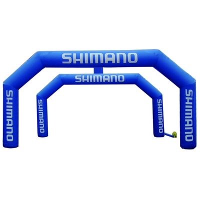 customize size logo with CE approved blower high quality oxford inflatable arch