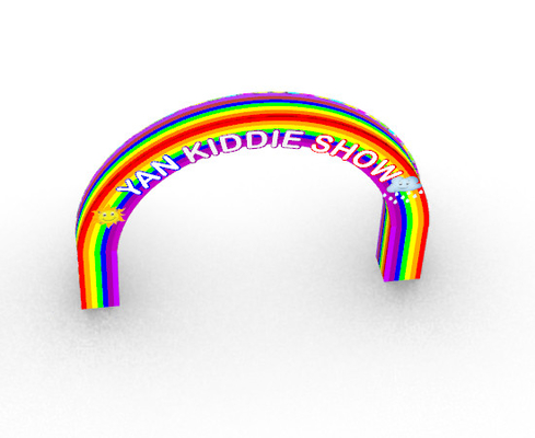 customize size logo with CE approved blower high quality oxford inflatable arch