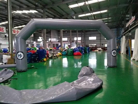 customize size logo with CE approved blower high quality oxford inflatable arch