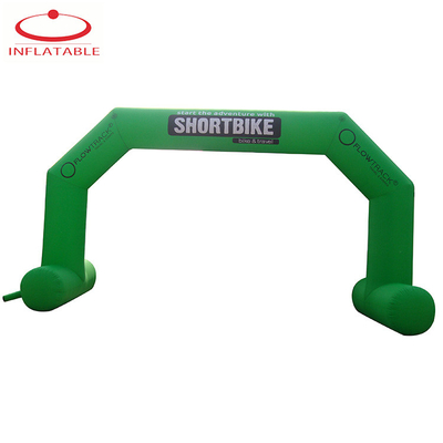 Colorful Advertising Custom Inflatable Entrance Customize Size With Led Light