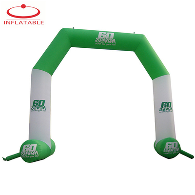 Colorful Advertising Custom Inflatable Entrance Customize Size With Led Light