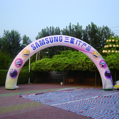 Customized Inflatable Finish Arch LED Inflatable Arch For Decoration
