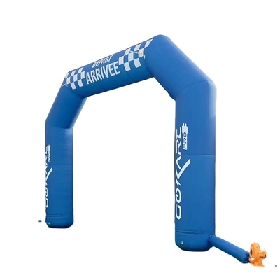 Entrance Door Inflatable Finish Arch CE Certificate With LED Light