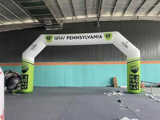 Classic Inflatable Finish Arch Custom Printing Finish Line Blow Up Arch