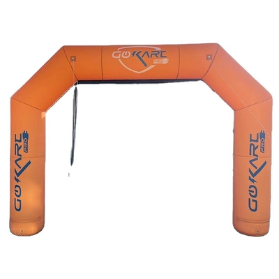Colorful Advertising Entrance Inflatable Finish Arch For Event