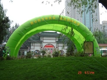 Marathon Custom Inflatable Race Arch Rainbow Event Entrance Maze Arches