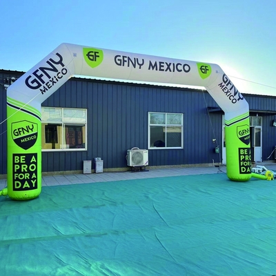 Custom Printing Inflatable Finish Arch Outdoor Inflatable Entrance Arch