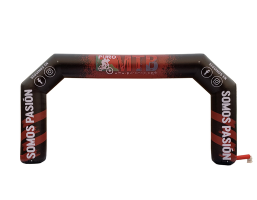 Custom Printing Inflatable Finish Arch Outdoor Inflatable Entrance Arch