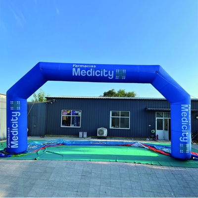 Custom Printing Inflatable Finish Arch Outdoor Inflatable Entrance Arch