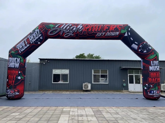 Advertising Blow Up Start Finish Line Oxford Outdoor Attractive