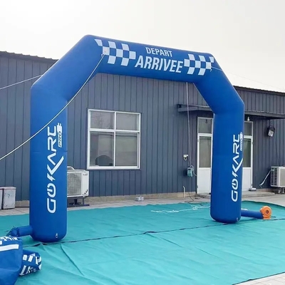 Helium Advertising Inflatable Finish Arch Giant Inflatable Arch