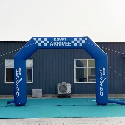 Helium Advertising Inflatable Finish Arch Giant Inflatable Arch