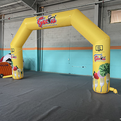 Sports Race Custom Inflatable Finish Line  For Competition Amusement