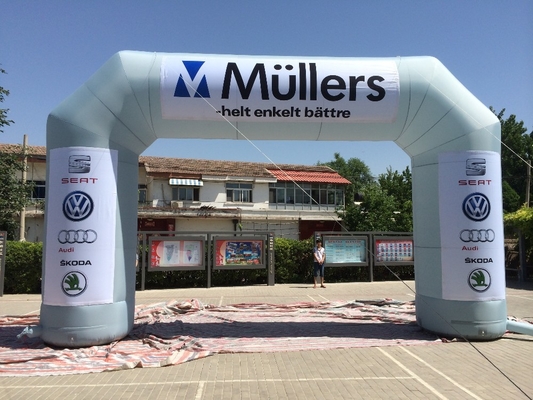 Sports Race Custom Inflatable Finish Line  For Competition Amusement