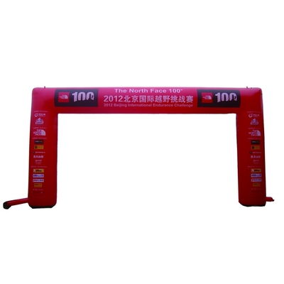 Outdoor Activities Events Inflatable Start Finish Arch Customized Color