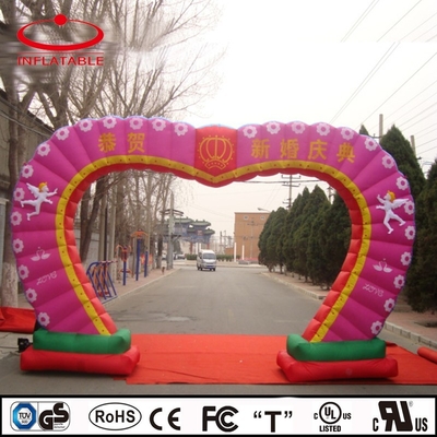 3m Outdoor Inflatable Finish Line Arch Customize Logo With Air Pump
