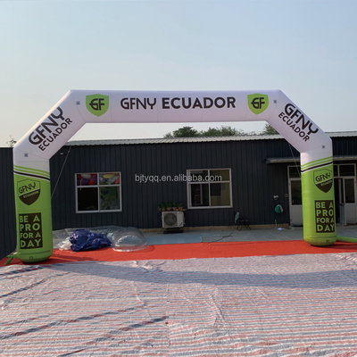 3m Outdoor Inflatable Finish Line Arch Customize Logo With Air Pump