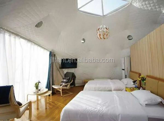 New Arrivals 4 to 6 People 850g PVC Cloth Hotel Tent Luxury Garden Igloo Dome
