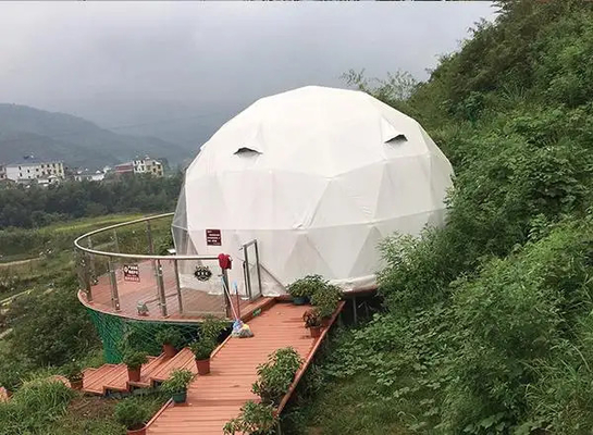 Luxury Igloo glamping resort geodesic dome tent