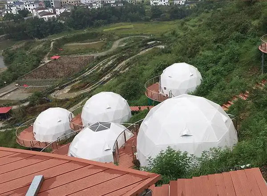Luxury Igloo glamping resort geodesic dome tent