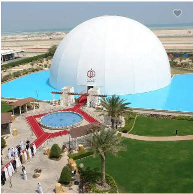 large outdoor luxury waterproof glamping 6m geodesic dome tent hotel