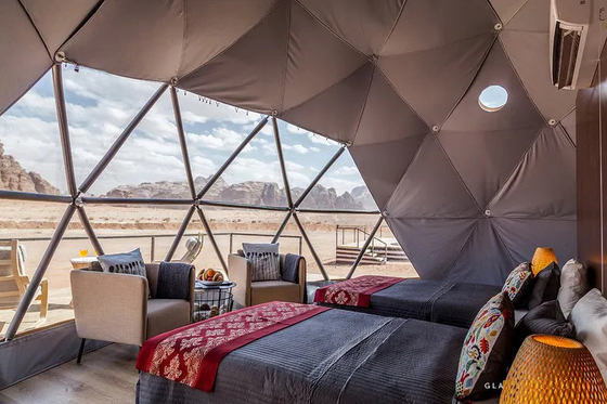 camping hiking outdoor Eco-Glamping kitchens dome igloo house tents