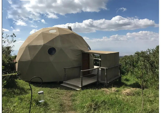 Transparent Inflatable Dome Tent Winter Geodesic Family Camping Tents