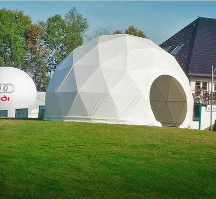 Igloo Glamping Geodesic Dome Tent Winter PVC Cloth 2-10 People Living