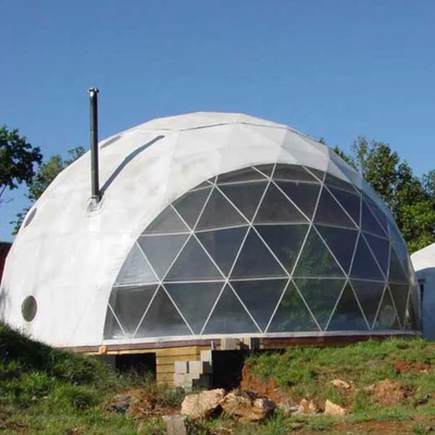 9m Geodesic Dome Camping Tent Luxury PVDF Gabric Outdoor PVC