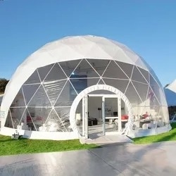 Glamping Inflatable Dome Tent Resort Earth OEM Hotel Tent House