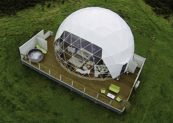Hotel Inflatable Air Dome Tent Waterproof Camping With Bathroom