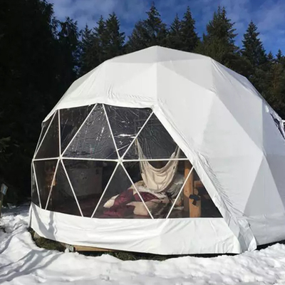 Hotel Decoration Inflatable Round Dome Tent Prefab Geodesic
