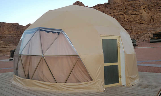 Waterproof Inflatable Dome Tent House Customized 6m Geodesic Dome Tent
