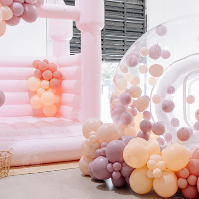Fun House Giant Clear Inflatable Bubble Tent Crystal Igloo Dome Transparent