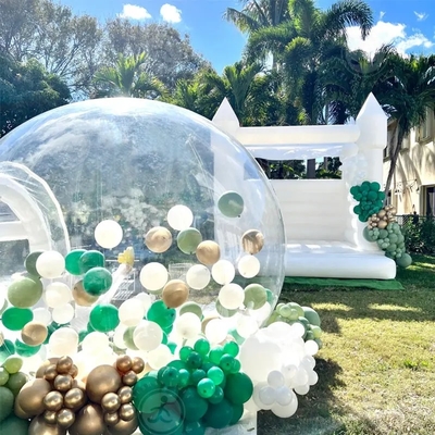 Fun House Giant Clear Inflatable Bubble Tent Crystal Igloo Dome Transparent