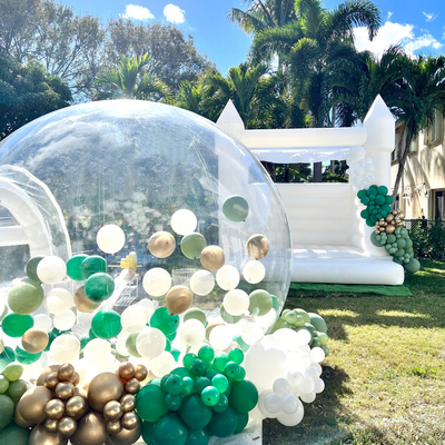 Dome Tent Luxurious Inflatable Bubble House Lodge Party Rental ODM