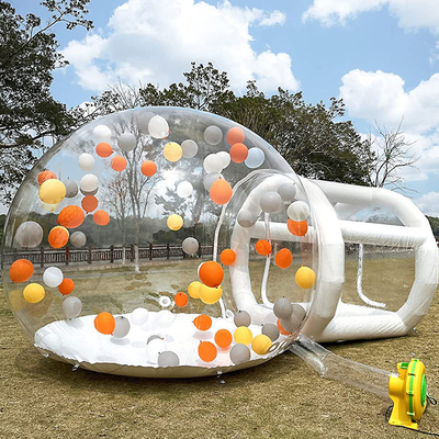Tunnel PVC Transparent Inflatable Bubble House Giant Clear Camping