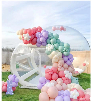 Tunnel PVC Transparent Inflatable Bubble House Giant Clear Camping