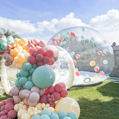 Event PVC Transparent Clear Balloon Bounce House Glamping Dome Tent