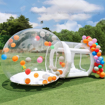 Event PVC Transparent Clear Balloon Bounce House Glamping Dome Tent