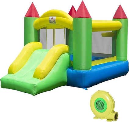 Custom Jumping Bounce House Inflatable White Bouncy Castle For Kids