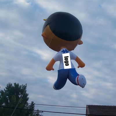 Custom Helium Reusable Inflatable Pvc Promotional Balloons Advertising Inflatables Doll