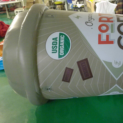 customized Giant For Advertising inflatable coffee cup for promotion event mascot characters