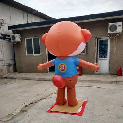 advertising cartoon Inflatable characters customized animal cartoon walking inflatable fox mous