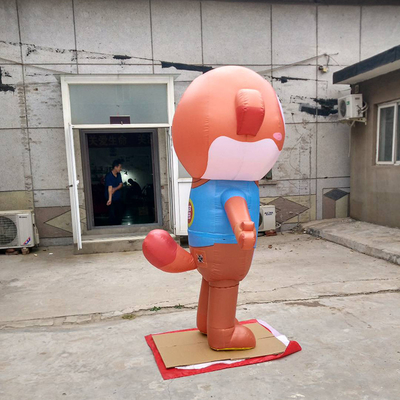 advertising cartoon Inflatable characters customized animal cartoon walking inflatable fox mous