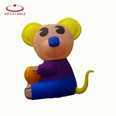 advertising cartoon Inflatable characters customized animal cartoon walking inflatable fox mous