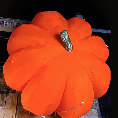 Outdoor Parade Inflatable Helium Pumpkin Balloon For Halloween Inflatable Festival Flying Balloon